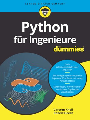 cover image of Python f&uuml;r Ingenieure f&uuml;r Dummies